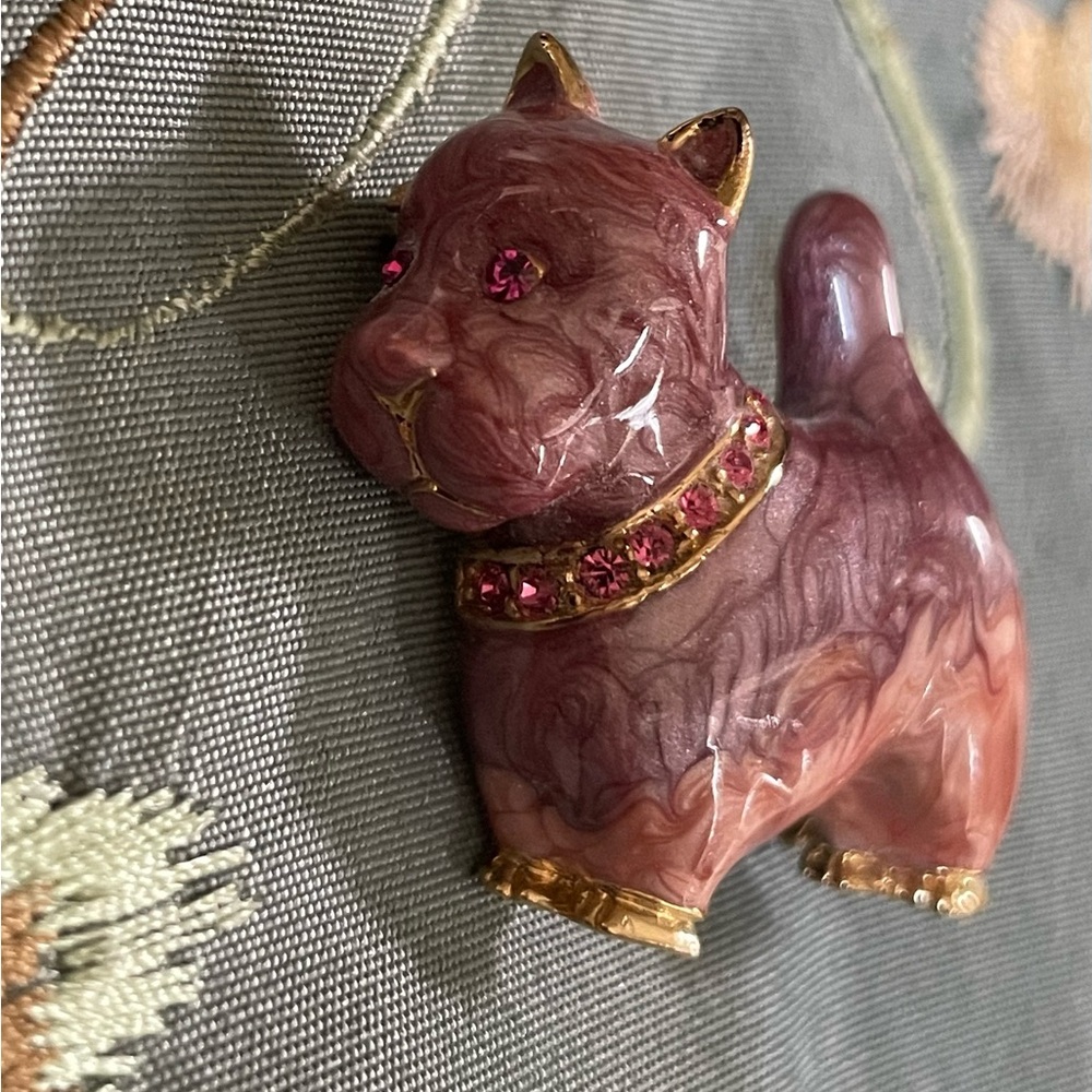 ☀️SALE☀️Vintage Scottish Dog Brooch/Pin. - Picture 8 of 11